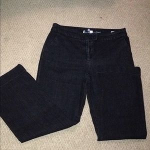 JONES WEAR STUDIO: black jeans